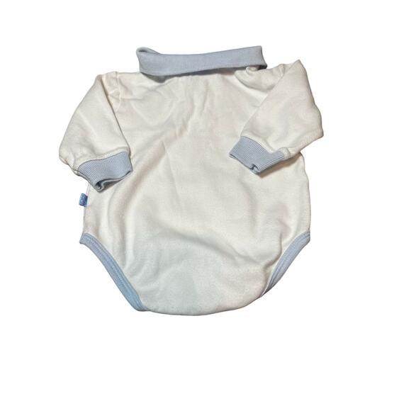 Vintage Disney's Lady and the Tramp Embroidered long sleeve collared one pc 6/9m - Picture 2 of 7